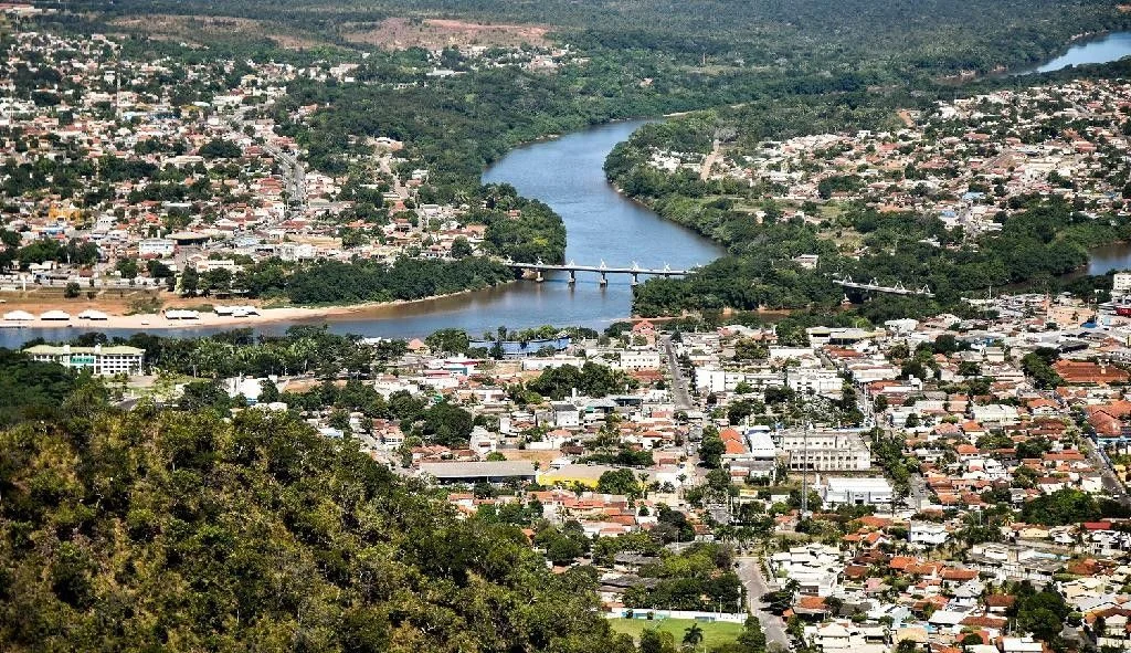 Vista de Barra do Garças