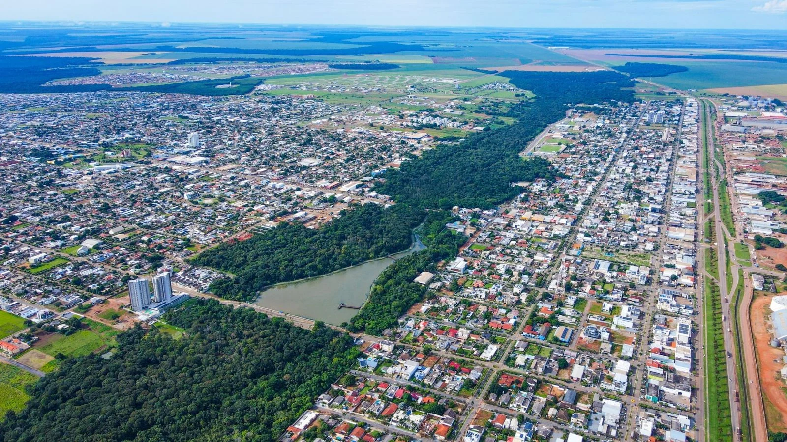 Vista de Lucas do Rio Verde